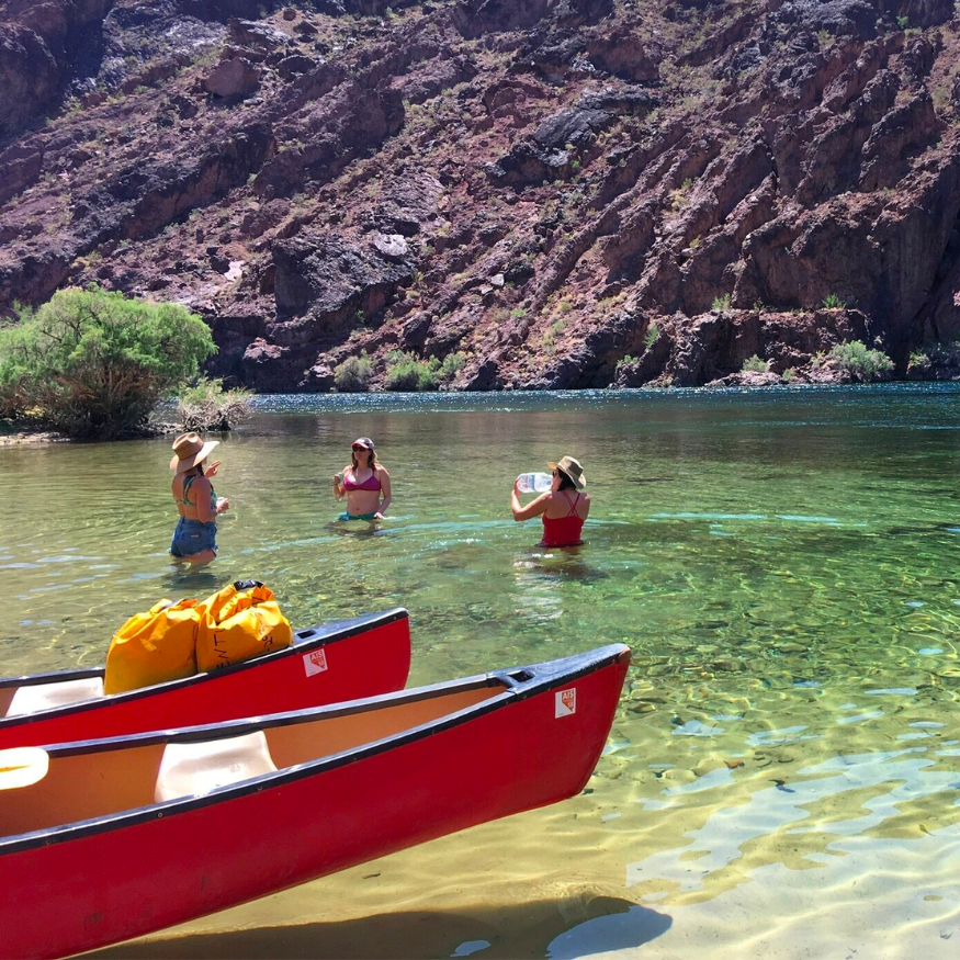 Canoeing Black Canyon