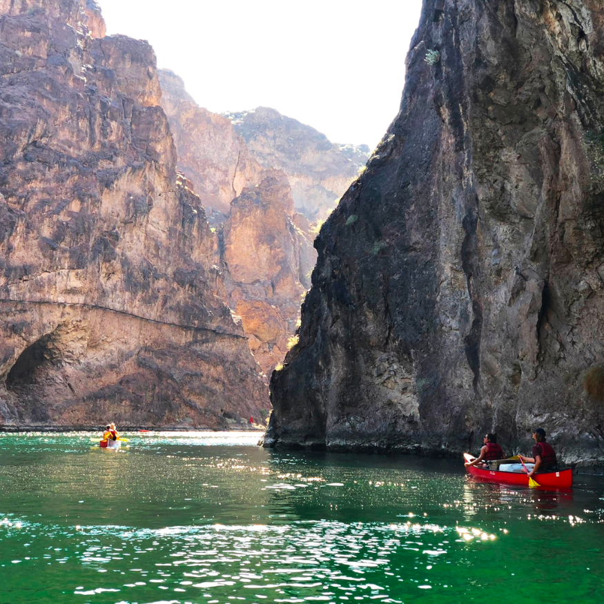 Canoeing Black Canyon