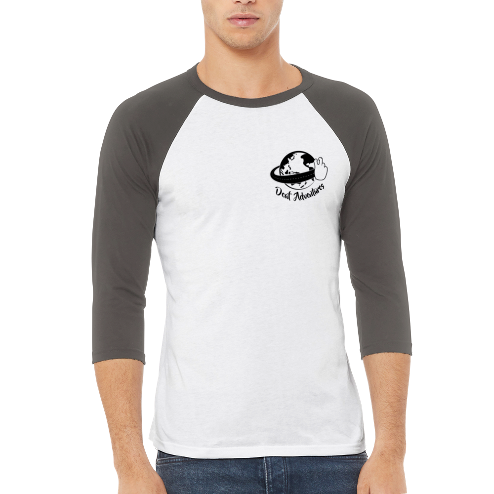 Unisex 3/4 sleeve Raglan T-shirt