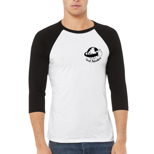 Unisex 3/4 sleeve Raglan T-shirt